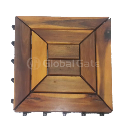 Ván sàn gỗ (10 nan vuông)